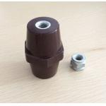 SEP6541 hexagon electric insulator M12 bus bar support DMC brown bus bar for sale