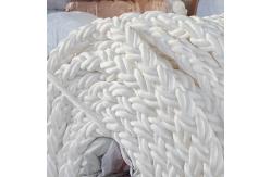 China 8 Strand 64mmx220m Nylon Polyamide Braided Rope With Spliced Loop At Each Side supplier