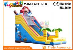 China Excting Inflatable Dry Slide , Combo Game Inflatable Pirate Slide supplier