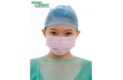 China Single Use Breathable Nonwoven Face Mask With Elastic Earloop supplier