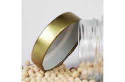 China Gold 53mm 43mm Lug Cap Closure Lid For Tinplate Jar supplier