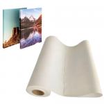 Aqueous Inkjet Printing Polyester Canvas Rolls For Wide Format Printing for sale