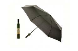 China 21 Inches Wine Bottle Shaped Umbrella Rich Color Logo Printed For Promotion supplier