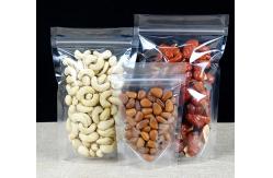 China Waterproof CPP 150MU Transparent Stand Up Pouches For Food Packaging supplier