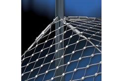 China 7x9 Stainless Steel Wire Rope Mesh Netting Flexible Stainless Steel Rope Mesh supplier