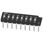 Heat Resistant SIP DIP Switch With Thru Hole Lead for sale