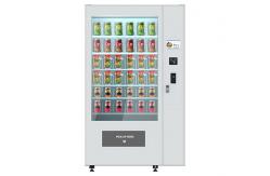 China Fruit Nutrition Salad Vending Machine With Advertising / Cooling Function supplier