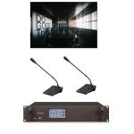 18 Units Microphone For Video Conference 4 Channel 60m Working Distance for sale