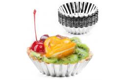 China Tinplate Nonstick Egg Tart Cupcake Mold Reusable Kitchen Baking Tools supplier