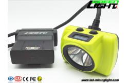 China Cree 13600mAh IP68 Waterproof Rechargeable Headlamp 25000lux supplier