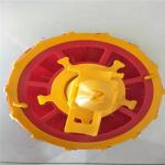 Breeding Hen Poultry Feeding Pan Automatic Pan Feeder Customized