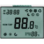 7 Segment TN LCD Display For Thermostat Positive Mode 86mm * 49mm * 2.8mm Outline Size for sale