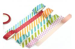 China Single Sided 15mm Adhesive Washi Tape Stickers supplier