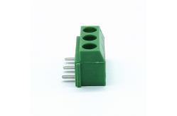 China 5.0mm Pitch 3 Way PCB Screw Terminal Block With PA66 Housing supplier