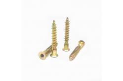 China Hexagon Self-Tapping Cross-Wire Straight Repair Screws Olor Paint Countersunk supplier