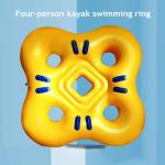 OEM Slide Raft Swim Ring Tube Floating Multi - Person With Handle For Water Park for sale