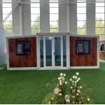 Durable Expandable Container House , Steel Metal Storage Container House Build for sale