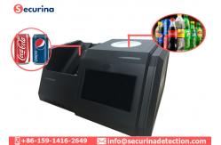 China Sounds LED Alarm Benchtop Bottle Liquid Scanner For Inspecting Flammable / Explosive supplier