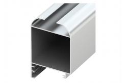 China Silver Anodized 6m 0.8mm Aluminum Door Frame Extrusions supplier