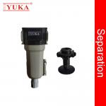Industrial Aluminum Compressed Air Filter with Stainless Steel Cylinder and Unique Lock Design 1.0mpa Pressure Loss for sale