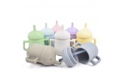 China Newborn Elephant Sippy Cup Personalized Sippy Cups With Handles supplier