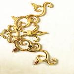 7mm round bar corner georgian window bars flower For Glazed Glass Window for sale