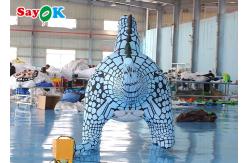 China Giant Attractive Green Inflatable Dinosaur Model Advertising In Party Events supplier