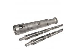 China 92/188 Twin Conical Screw And Barrel For PVC Extrusion supplier