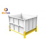 Galvanized Weld Mesh Heavy Duty Collapsible Warehouse Pallet Cage for sale