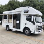 Yuejin Camper Van Caravan Automatic Transmission Outdoor Recreational Vehicle for sale