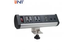 China Conference Room Table Electrical Outlets With Double Universal Power Sockets supplier
