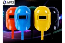 China Face Protection Electrician Hard Hat Arc Welding Customized Large Window Size supplier
