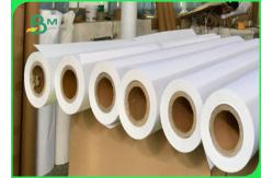 China Apparel Industry 55gram 70gram Large Format CAD Plotter Paper Roll supplier