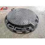 D400 Cast Iron Round Manhole Cover With Snap Ring And Lock
