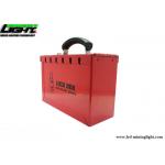 12 Padlocks Foldable Handle Steel Safety Lockout Box