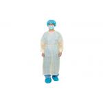 Single Use Yellow 18 Gram 60 Gram Medical Isolation Gown for sale