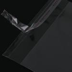 Self Adhesive HDPE LDPE OPP Plastic Header Bag OEM White Clear
