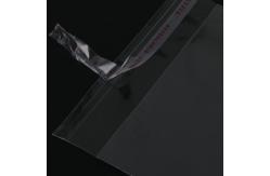 China Self Adhesive HDPE LDPE OPP Plastic Header Bag OEM White Clear supplier