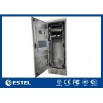 China Waterproof 40U Outdoor Communications Cabinet With Remote Monitory System / PDU for sale