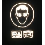 Pes Film Reflective Vinyl Heat Transfer Sticker For Sportswear Label  for sale