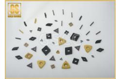 China 12.75 G / Cm³ Carbide Milling Inserts , YC45 Turning Tool Inserts 90 HRA supplier