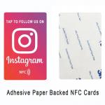 Tap & Follow Instantly | NFC Keychain | Instagram Exclusive + Dual Adhesive + Gradient Aesthetic for sale