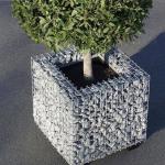 Pvc Coated 5mm 50x50mm ISO Rock Cage Retaining Wall for sale