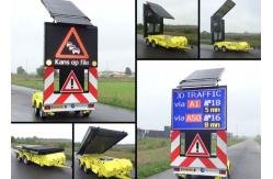 China Energy Saving P25 Dynamic Message Signs Power Consumption Only 254W / ㎡ supplier