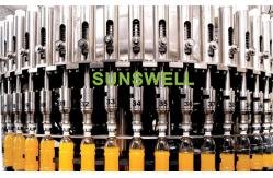 China Bottling Automatic Juice Filling Machine / Bottled Juice Processing Equipment supplier