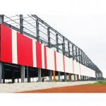 Q355 Metal Frame Structure Prefab Garage Workshop Shop Buildings for sale