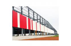 China Q355 Metal Frame Structure Prefab Garage Workshop Shop Buildings supplier