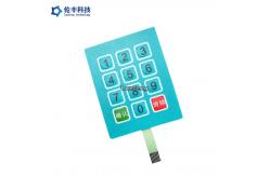 China PET Polyester Flat Membrane Switch , Custom Tactile Membrane Keypad supplier
