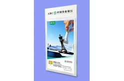 China Ceiling Hanging Digital Signage Displays , Double Sided LCD Display For Advertising supplier