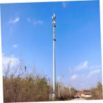 80m Monopole Telecommunications Tower For Broadcasting for sale